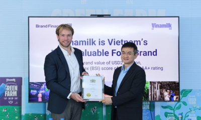 Brand Finance: Thương hiệu Vinamilk tăng trưởng mạnh mẽ sau khi thay đổi nhận diện