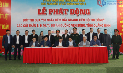 Quảng Ninh: Phát động thi đua, đẩy nhanh tiến độ dự án Đường ven sông