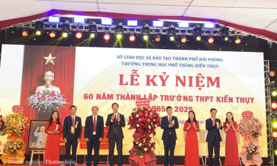 Trường THPT Kiến Thụy kỷ niệm 60 năm thành lập, phấn đấu xây dựng môi trường giáo dục toàn diện, hiện đại, hội nhập và phát triển trong kỷ nguyên số 