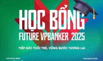 VPBank đồng hành cùng tài năng trẻ với chương trình Học bổng Future VPBanker trị giá 1 tỷ đồng