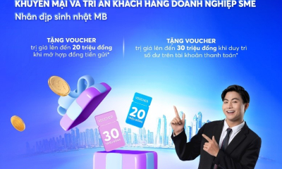 MB tri ân khách hàng doanh nghiệp SME nhân dịp sinh nhật
