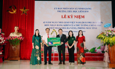 NESTLÉ trao tặng phòng máy tính giúp học sinh tiếp cận công nghệ
