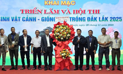 Khai mạc Triển lãm và Hội thi Sinh vật cảnh – Giống cây trồng Đắk Lắk 2025