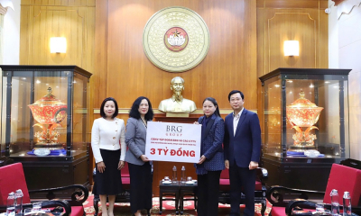 Tập đoàn BRG và Ngân hàng SeABank trao 5 tỷ đồng  ủng hộ đồng bào khắc phục hậu quả thiên tai