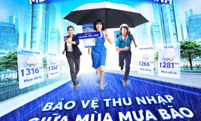 Nhẹ gánh âu lo nhờ có MB bảo vệ nguồn thu nhập mùa bão