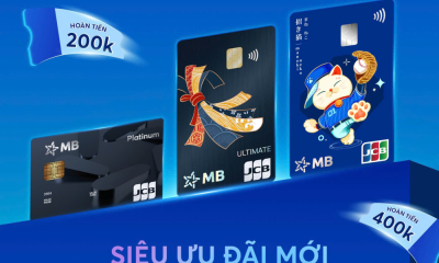 Tận hưởng hàng loạt ưu đãi mới từ bộ ba thẻ MB JCB