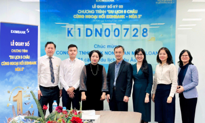 Eximbank công bố khách hàng trúng thưởng chương trình