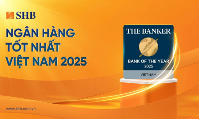 The Banker vinh danh SHB là ngân hàng của năm 2025
