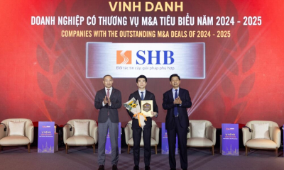 SHB được vinh danh “Doanh nghiệp có thương vụ M&A tiêu biểu năm 2024-2025”
