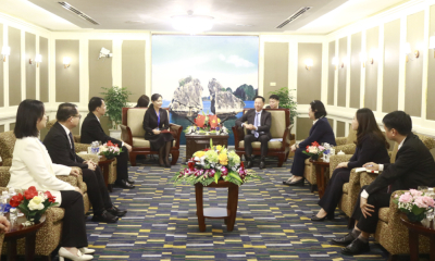 Quảng Ninh: Lãnh đạo tỉnh tiếp xã giao Đoàn đại biểu Khu tự trị dân tộc Choang Quảng Tây 