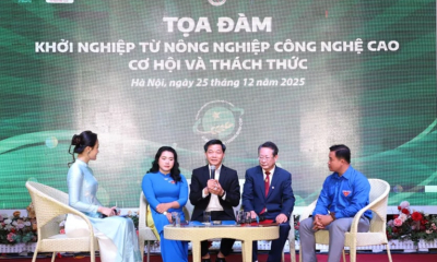 “Khởi nghiệp từ nông nghiệp công nghệ cao, cơ hội và thách thức”