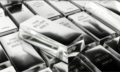 Bạc lần đầu tiên vượt ngưỡng hơn 75 USD/ounce