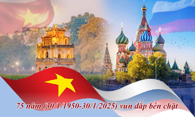 Việt - Nga: 75 năm gắn kết và tình đoàn kết vượt thời gian