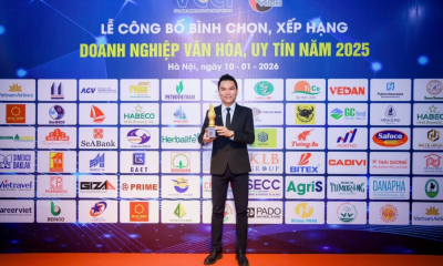 Herbalife Việt Nam được vinh danh là “Doanh Nghiệp Văn Hóa, Uy Tín” năm 2025 bởi Liên đoàn Thương mại và Công nghiệp Việt Nam