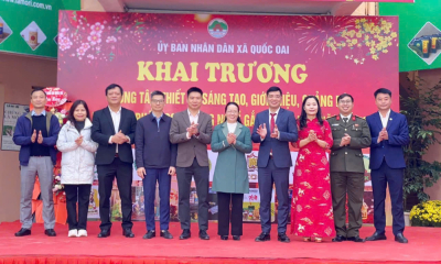 Ra mắt khu trưng bày và bán sản phẩm OCOP tại xã Quốc Oai