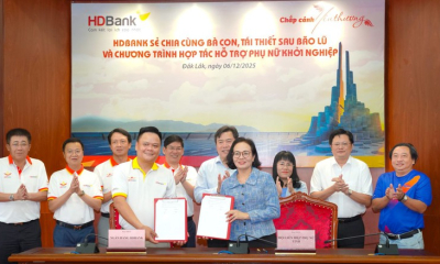 HDBank đẩy mạnh gói vay ưu đãi 12.000 tỷ đồng để đồng hành với người dân phục hồi sau lũ, an tâm đón Tết
