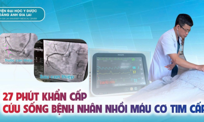 Bệnh viện ĐHYD-HAGL: 27 phút khẩn cấp cứu sống bệnh nhân nhồi máu cơ tim