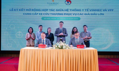 Vinmec cung cấp dịch vụ cứu thương chất lượng cao cho các trận đấu của đội tuyển bóng đá quốc gia