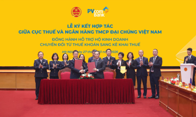 PVcomBank hợp tác với Cục Thuế hỗ trợ hộ kinh doanh kê khai thuế