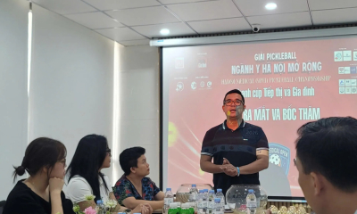 Bốc thăm, chia bảng giải Pickleball ngành Y Hà Nội mở rộng 2026 tranh cúp Tiếp thị và Gia đình