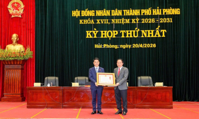 Ông Đỗ Thành Trung được tín nhiệm bầu giữ chức Chủ tịch UBND thành phố Hải Phòng