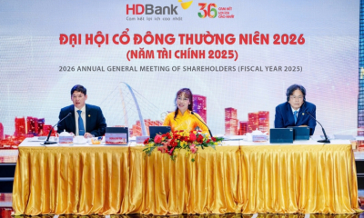 HDBank đặt mục tiêu lợi nhuận trước thuế năm 2026 đạt 30.100 tỷ đồng