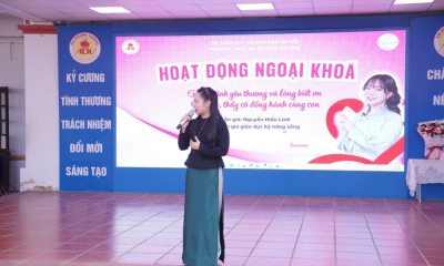 Trường THPT An Dương Vương: Hoạt động ngoại khóa gắn kết yêu thương, vun đắp lòng biết ơn