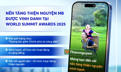 Nền tảng Thiện nguyện - Giải pháp số duy nhất của Việt Nam được vinh danh tại WSA 2025