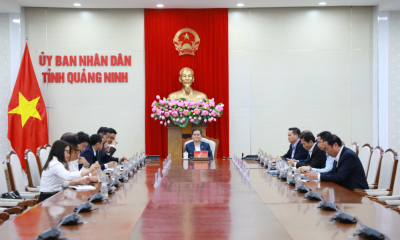 Quảng Ninh: Lãnh đạo tỉnh làm việc với Tập đoàn Amata và Tập đoàn Marubeni