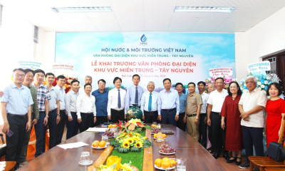 Hội Nước và Môi trường Việt Nam tổ chức lễ khai trương Văn phòng đại diện tại khu vực miền Trung - Tây Nguyên
