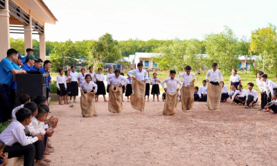 Ấm áp chương trình chăm lo thiếu nhi của Cao su Chư Sê – Kampong Thom