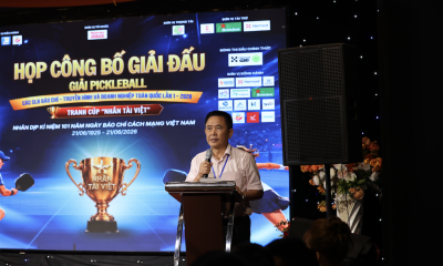 Ra mắt Giải Pickleball các CLB Báo chí - Truyền hình và Doanh nghiệp toàn quốc lần thứ I - 2026
