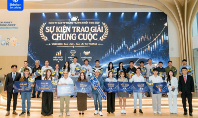 Chứng khoán Shinhan vinh danh và trao giải cuộc thi Chứng Trường Huyền Thoại 2026
