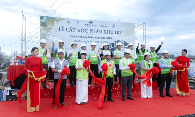 Phú Gia Royal Park Quy Nhơn: Cất nóc Phân khu LK1 sau 10 tháng thi công thần tốc