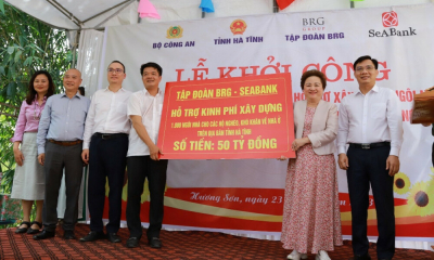 Tập đoàn BRG vinh dự nhận Bằng khen của Bộ Công An trong phong trào Toàn dân Bảo vệ An ninh Tổ Quốc