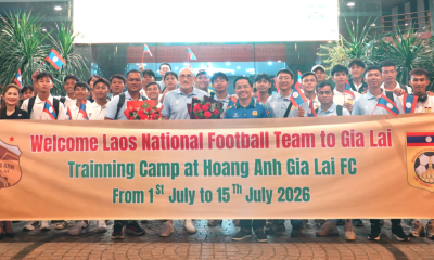 Đội tuyển Lào đã có mặt tại Pleiku, sẵn sàng cho ASEAN Hyundai Cup 2026