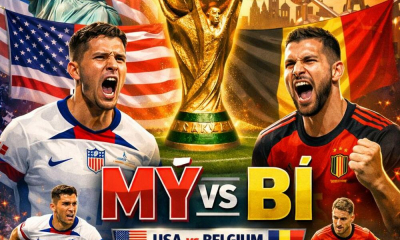 World Cup 2026: Sức trẻ Mỹ đụng độ bản lĩnh Bỉ
