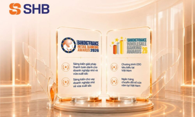SHB nhận 4 giải thưởng lớn tại Asian Banking & Finance Awards 2026