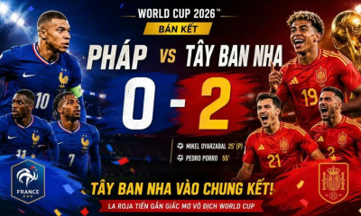 Pháp 0-2 Tây Ban Nha : Vì sao 