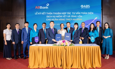 ABBank và ABS ký kết thỏa thuận hợp tác tư vấn toàn diện dịch vụ niêm yết và tăng vốn điều lệ