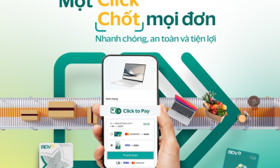 BIDV ra mắt Click to Pay cho chủ thẻ Visa và Mastercard, mang đến trải nghiệm thanh toán trực tuyến nhanh chóng, an toàn