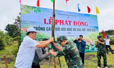 Xã Gào phát động lễ trồng cây “đời đời nhớ ơn Bác Hồ”