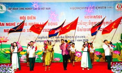 Sôi động, hấp dẫn chùm ảnh Hội diễn nghệ thuật VRG tại Campuchia