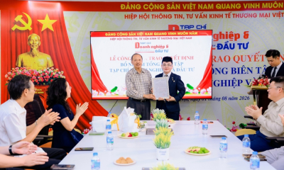 Nhà báo Đào Bình được bổ nhiệm giữ chức Tổng Biên tập Tạp chí Doanh nghiệp và Đầu tư