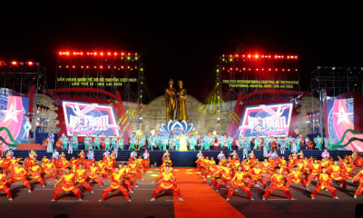 Rực rỡ đêm khai mạc Liên hoan quốc tế võ cổ truyền Việt Nam 2026 tại Gia Lai