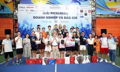 Bế mạc Giải Pickleball Báo chí và Doanh nghiệp tranh cúp Reatimes 2026: Dấu ấn tinh thần thể thao và sự gắn kết
