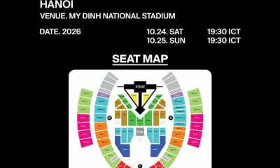 BigBang Hanoi: Công bố seatmap và giá vé