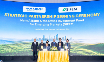 Nam A bank đón dòng vốn xanh từ Thụy Sĩ, nâng tổng quy mô huy động vốn Quốc tế gần 350 triệu USD