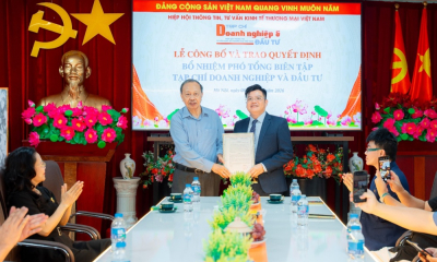  Nhà báo Lê Minh Tuấn được bổ nhiệm làm Phó Tổng Biên tập Tạp chí Doanh nghiệp và Đầu tư 