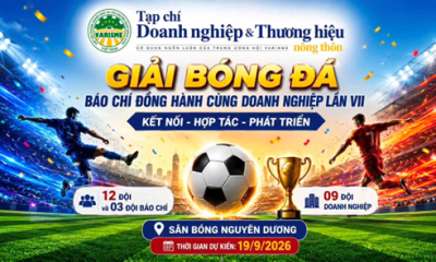 Sân bóng Nguyên Dương sẽ là nơi diễn ra Giải bóng đá “Báo chí đồng hành cùng Doanh nghiệp” lần VII – 2026